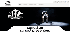 Desktop Screenshot of canadianschoolpresenters.com